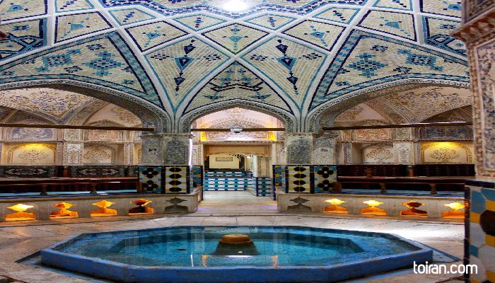 Kashan- Sultan Amir Ahmad (Qasemi) Bathhouse (toiran.com / Photo by Shahin Kamali)

 