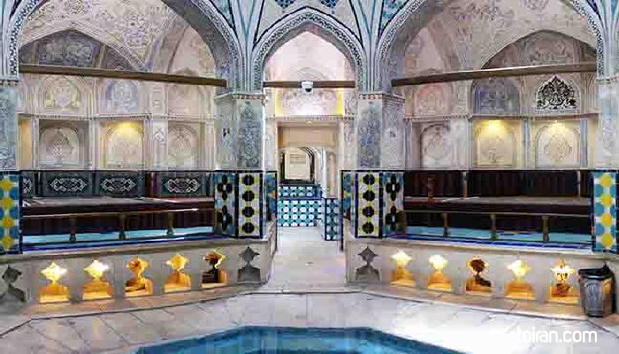 Kashan- Sultan Amir Ahmad (Qasemi) Bathhouse (toiran.com / Photo by Shahin Kamali)
