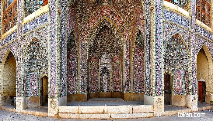 Shiraz-Nasir al-Mulk Mosque
(toiran.com / Photo by Hooman Nobakht)

 