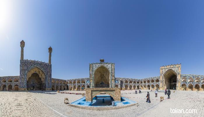 Isfahan- Jame Mosque of Isfahan (toiran.com / Photo by Shahin Kamali)
 